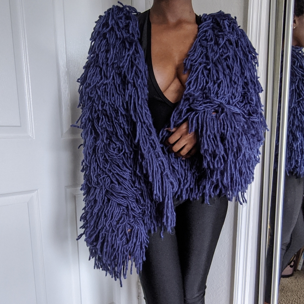 "Bad Romance Shaggy Jacket"